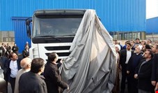 افتتاح طرح تولید کامیون با حضور رئیس جمهور