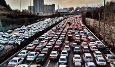 تغییر الگوی ترافیک تهران بعد از تعطیلی صنوف در ساعت ۱۸
