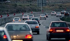 کاهش تردد وسایل نقلیه در محورهای برون‌شهری