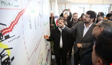 بازدید وزیر راه و شهرسازی از راه‌آهن میانه-اردبیل 