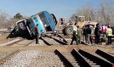 اسامی مصدومان حادثه برخورد دو قطار در محور ریلی تهران-مشهد اعلام شد